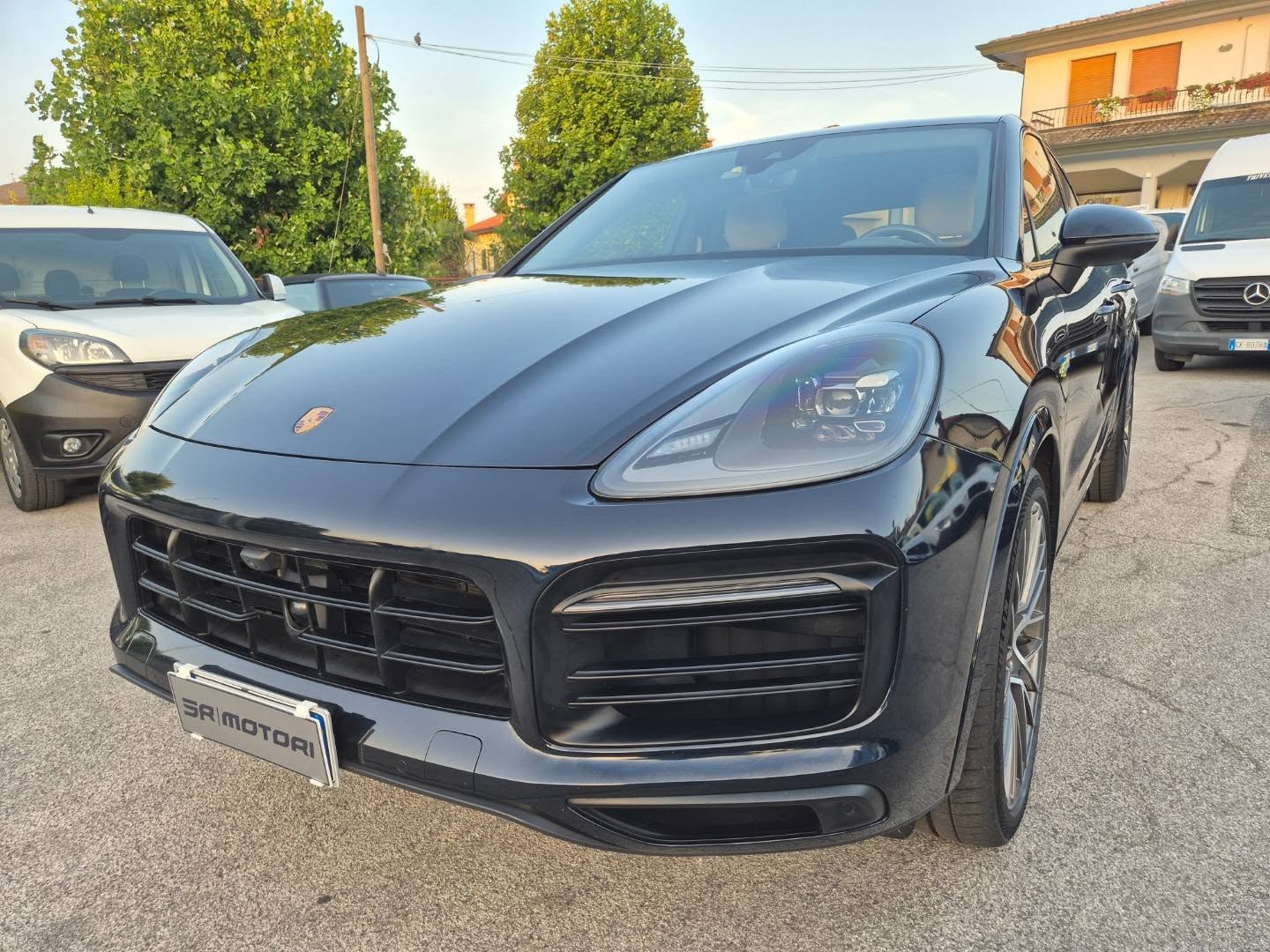 Spettacolare Porsche Cayenne Coupe' E-Hybrid 07.2022 - 98.000km - Uniproprietario Blu Moonlight metallizzato / Beige Moj